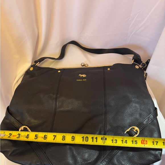 Emma fox black leather purse - Picture 2 of 6